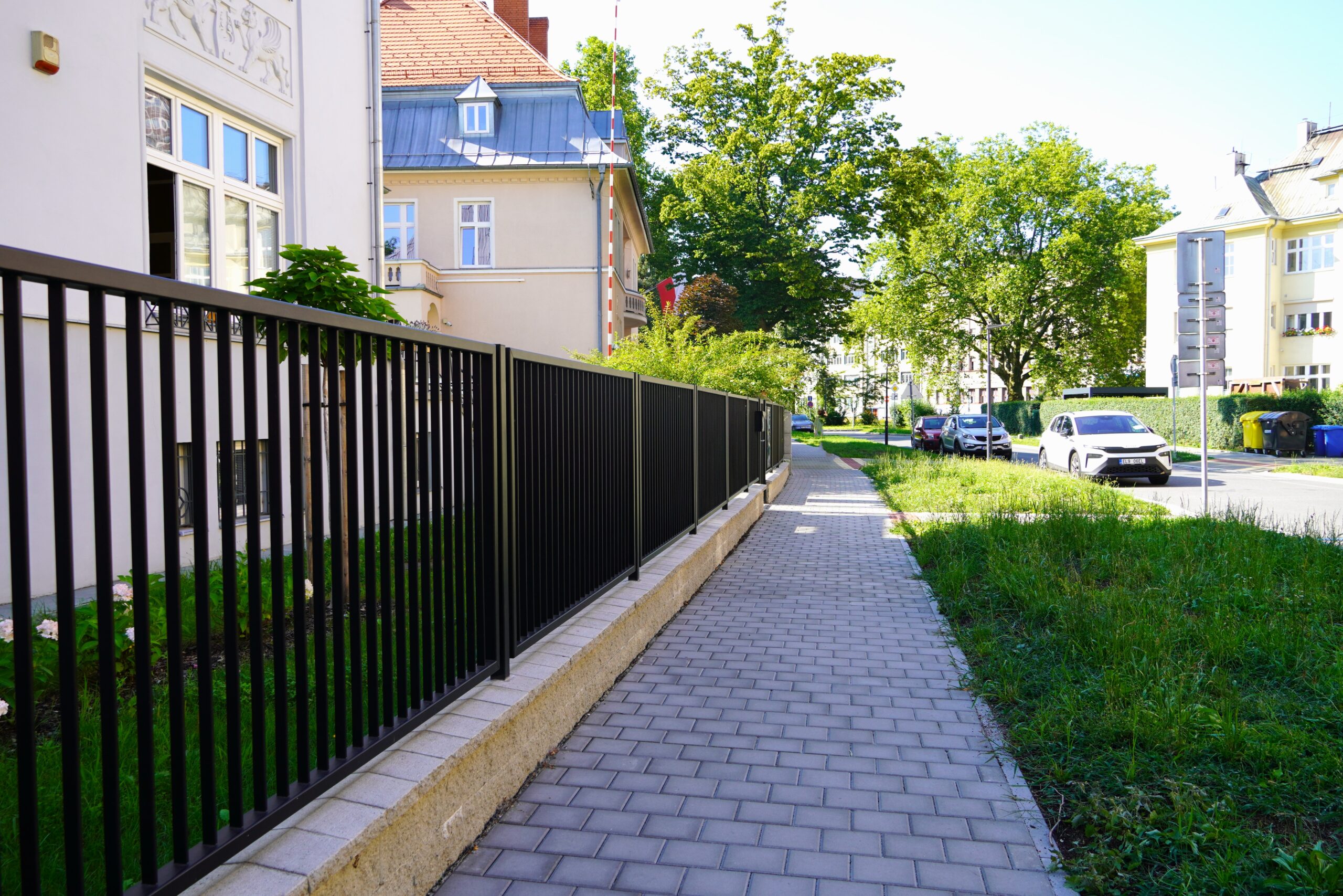 Rekonstrukce chodníků ulice Blahoslavova